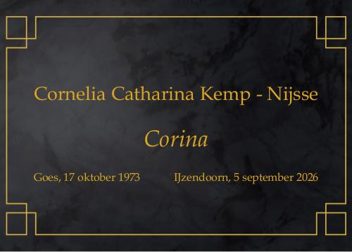 Cornelia Catharina Kemp-Nijsse